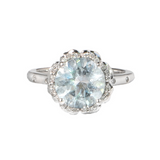 Anillo Bloom aguamarina