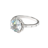 Anillo Bloom aguamarina