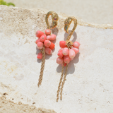 Aretes flamingos