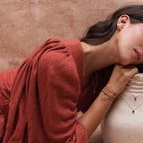 Dije peridot oval oro 14k