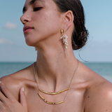 Aretes de garzas