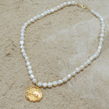Collar sello perlas