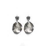 Aretes pétalos dobles